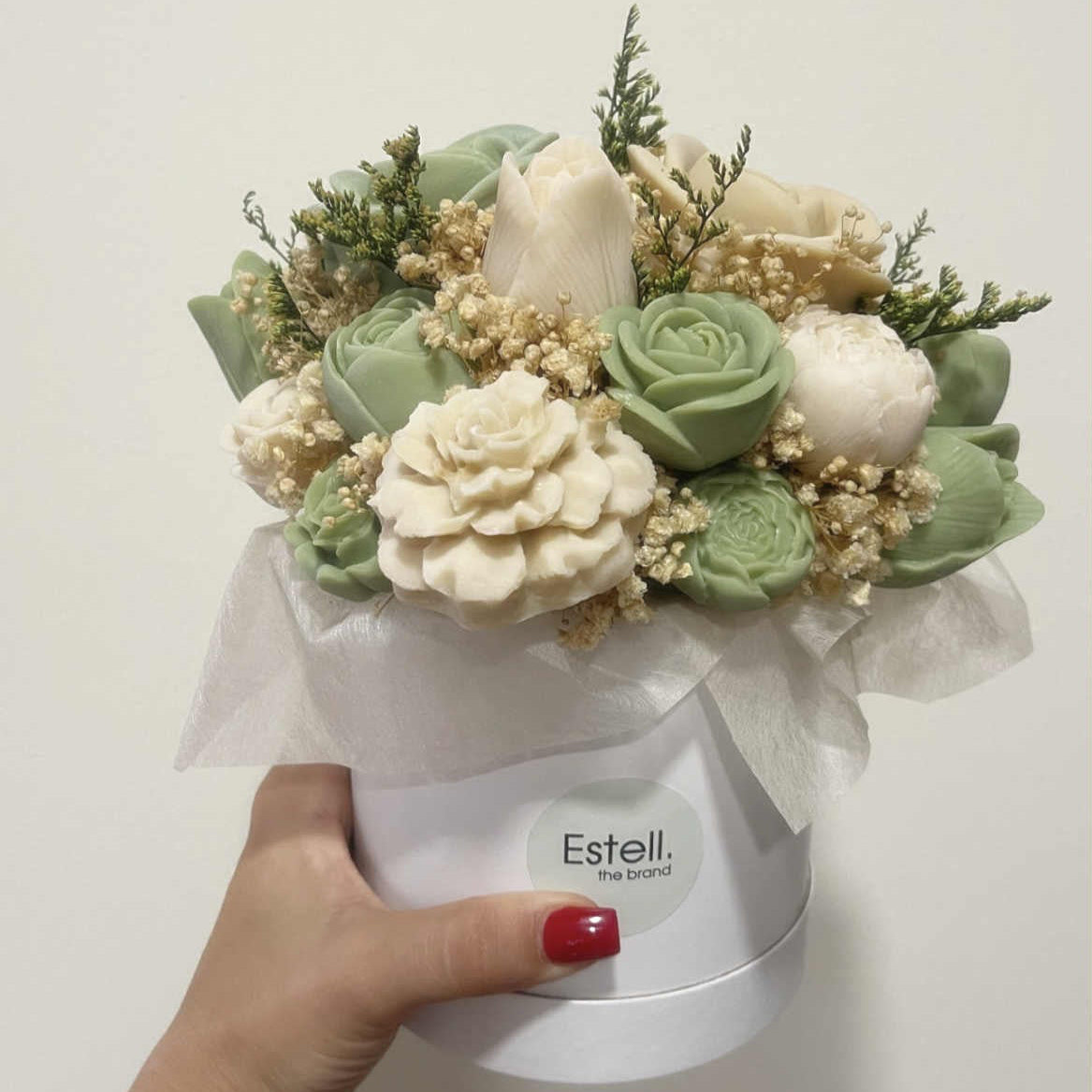 Candle Flower Bouquet